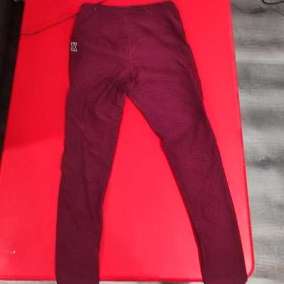 Pink ultimate athletic wear maroon with zipper pocket women's size M - Picture 4 of 6